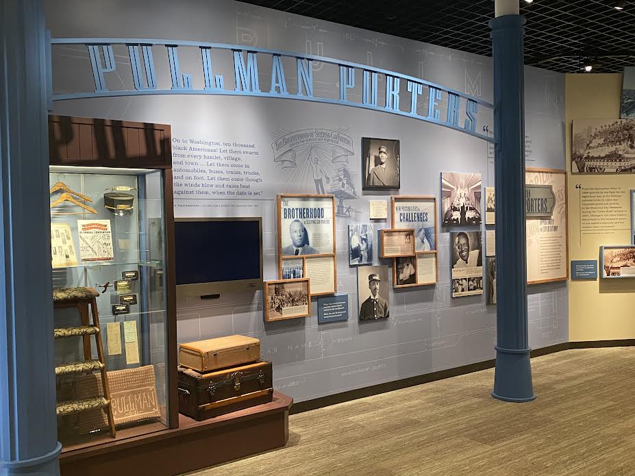EXHIBIT AT the new National A. Philip Randolph Pullman Porter Museum