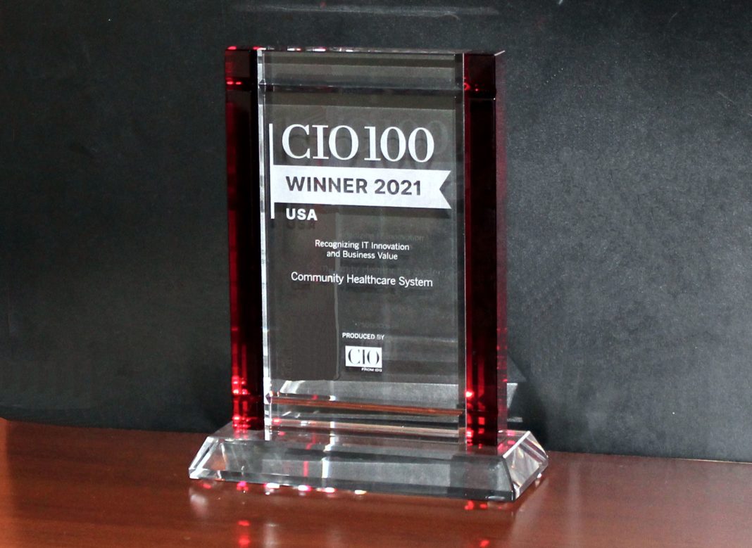 Community Healthcare system is recognized among 2021 CIO 100 award