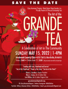 the art of grande tea flyer