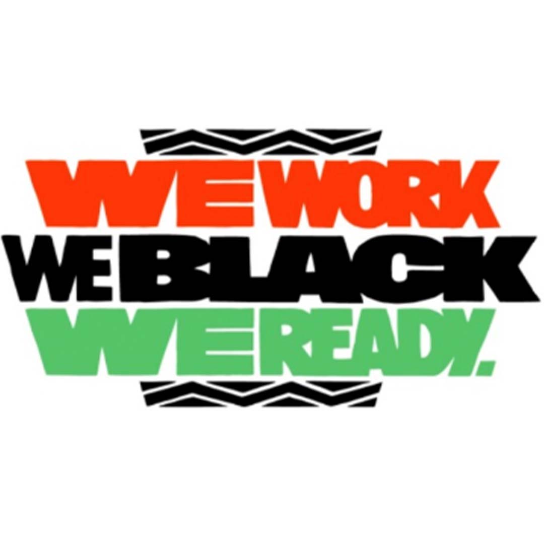 we work we black we ready logo
