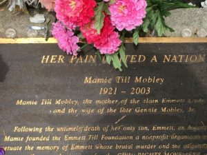 Mamie Till Mobley gravesite