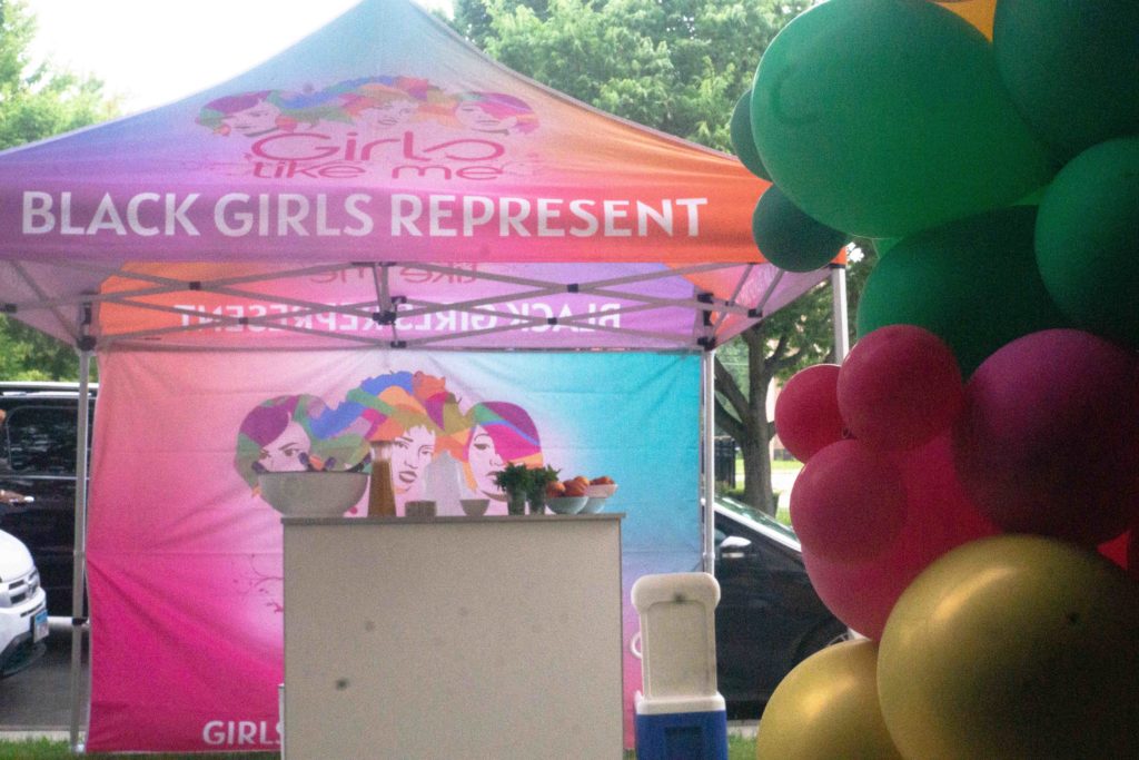 THE MAIN TENT at the Girls Like Me Project Inc. “Ida Guides Me” ceremony.