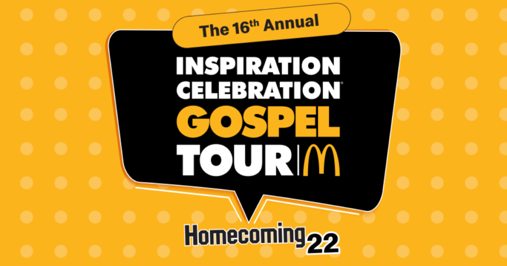 McDonald’s sponsors tour during Gospel Music Heritage Month