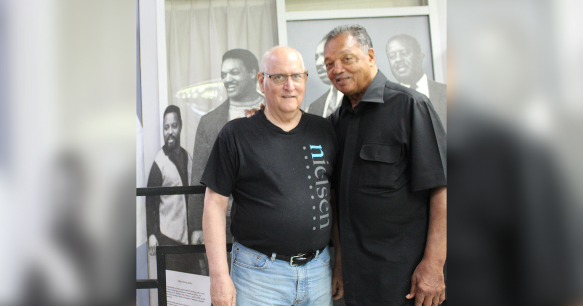 Frank Watkins with Rev. Jesse Jackson Sr