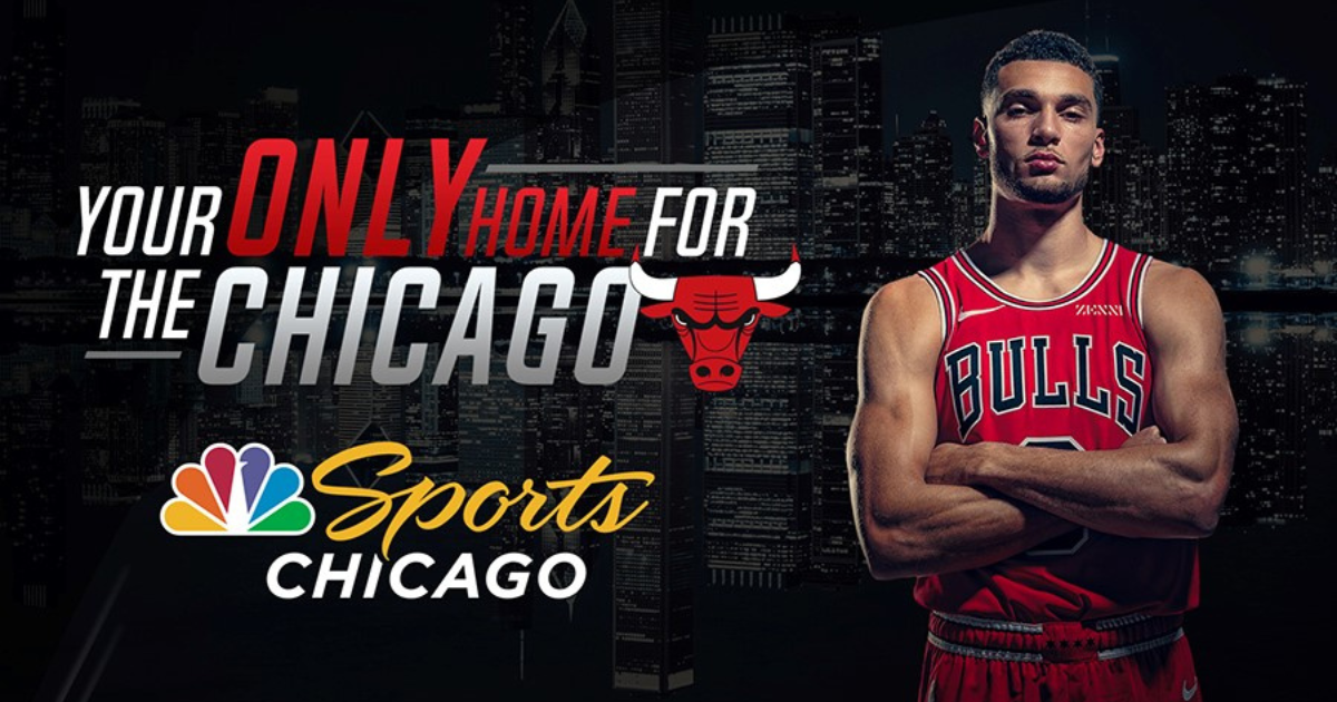 NBC Sports Chicago with Chicago Bulls Guard Zach LaVine