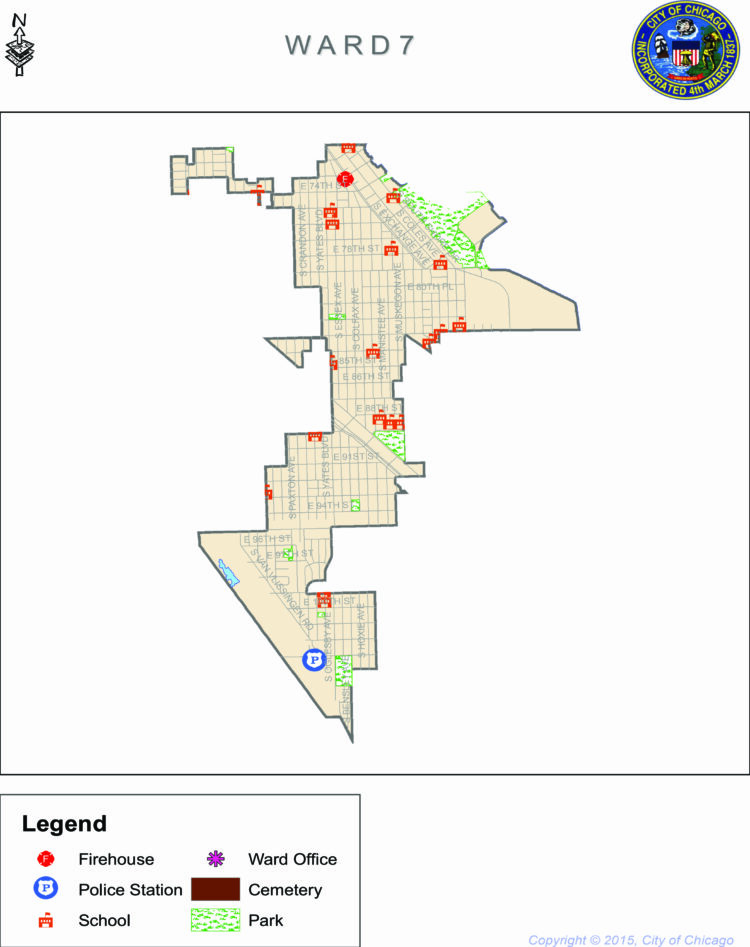 Map of Ward 7