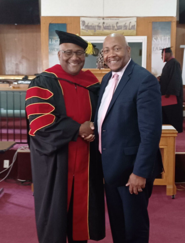 Rev Dr Paul Jakes w Brother Pastor Martin Jakes