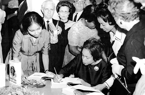 MARGARET WALKER SIGNING copies of Jubilee