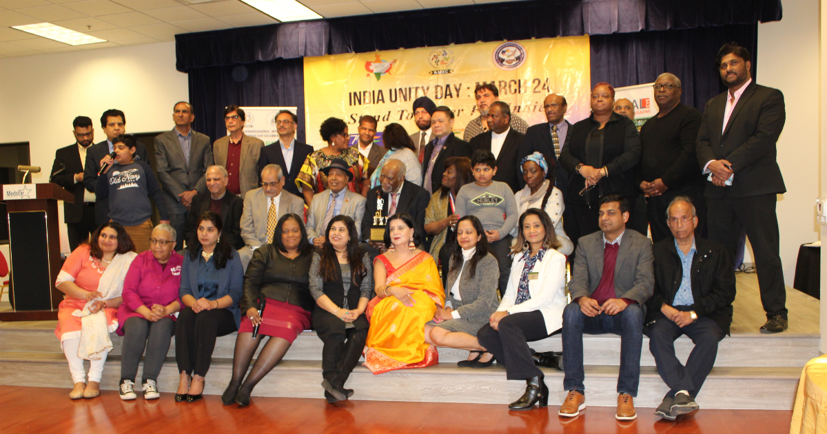 By Chinta Strausberg Honoring his years of service to the community and in recognition and support of his Indian constituents, the poor and those in prison, Representative Danny K. Davis (D-7th) was awarded the “Ark of the Covenant” by the American Multi Ethnic Coalition Inc., (AMEC-USA) during the third India Unity Day celebration. Also receiving an award on Friday, March 24, was Neal Patel, CEO of Medstar. He received the 2023 Edward and Lily Prabhakar Centenary Award, named after Dr. Vijay Prabhakar’s parents, for his consistent business and service to various communities including on Chicago’s West Side and in Englewood. Patel’s award was presented by Dr. Zenobia Sowell, Governor, American Multi Ethnic Coalition, who placed a medallion around his neck praising him for his leadership and service to the community and declaring March 24 India Unity Day. “It was very humbling,” Patel said. Receiving the same award was Rakesh Asthana, Secretary General of the Metropolitan Asian Family Services (MAFS), and Sher Mohammed Raiput, a Muslim Indian, who though he was in the middle of Ramadan, attended the India Unity Day celebration as a sign of unity among all Indians. Accepting his award, Patel told the Chicago Crusader, “Medstar is not only about making money, but it’s about giving back. We give a lot back to the underserved and will continue to do that. “We are not concerned by competitors who just want money and don’t care about nobody. We’re just the opposite. We are not a multi-billion company, but what little we have we give back.” Throughout the holiday months, Medstar has given away turkeys, food and gifts to underserved communities and does free medical blood work testing for those who cannot afford it. The company has expanded its West Side Golden Diners gourmet sit-down meals once a month program at two low-income senior buildings managed by the Habilitative Systems, Inc. Medstar has also donated a trailer to the Gandhi King Center for Nonviolence at the Center for Englewood, 838 W. Marquette Road. Patel said the food will be delivered to the doors of seniors in that food desert community where two grocery stores have closed in the past year. The awards were given on the third India Unity Day to commemorate the victory in the repeal of a Chicago City Council resolution introduced by Alderman Maria Hadden (49th) three years ago, designed to condemn violence against castes and religious minorities in India. Her purpose for introducing the resolution was to hold a fellow democracy accountable. The resolution also called on the congressional delegation and the new federal administration to back legislation and other actions promoting secularism and tolerance. Instead of promoting peace, Hadden’s resolution created disunity within the Indian community, not just in Chicago but in the suburbs and abroad. It was defeated with the help of Dr. Bharat Barai, chairman of the U.S. India Friendship Council, Munster, Indiana, and the leadership of Dr. Prabhakar. Patel said, “If we all unite, we can work together and be strong….Blood is red. We are all one. No one should be dividing us. We should all unite.” Representative Davis was also surprised when presented the Ark of the Covenant award by Prabhakar. Accepting the “Ark of the Covenant,” a gold-plated wooden chest that, in Jewish and Christian tradition, houses the two tablets bearing the Ten Commandments given to Moses by God, Davis said he was highly honored. Prabhakar said his organization and a “circle of faith” were presenting the award to him. “This is Divine Providence. This is God’s presence,” Prabhakar said about a little boy who was overwhelmed over the award presentation to Davis. So moved by this honoring of Davis, nine-year-old Nathan George, a fourth-grader from Oswego, IL, commandeered the mic and shocked the audience by explaining the significance of the Ark of the Covenant as being one of the most instrumental symbols of faith and that it represented God’s presence is always with Davis. A stunned Davis thanked the youth and Indian leaders, explaining his District is culturally and ethnically mixed and with it comes a rich and diverse constituency that reflects this nation. Prabhakar and other Indian leaders thanked Davis for his service and his consistent support of his Indian constituents not just locally but worldwide. They thanked him for also supporting Indian Prime Minister Narendra Modi, as well as supporting the candidacy of Madhu Uppal, running for City Council in the April 4 Naperville Municipal Election. Often called the Mayor of Devon, Sher Mohammed Raiput, a founding trustee and professor of East West University, received the Pride of India Award. Giving thanks for the award, Raiput also said his biggest desire is to bring all religions together. “We are all brothers,” Raiput said. His son, Jatinber Bebi, CEO of Hello NRI, agreed with his father saying, “India is comprised of multi religions, different languages, different cultures and different foods, but they are all together working for the common good.” Prabhakar, also president of the Indian American Business Coalition, said, “We are living in peace. The media, with vested interests, are spreading vicious rumors of disharmony and hate among my own brothers and sisters especially those living in America. We are one. We don’t feel the religious separation…,” he said calling for the end of these bogus rumors of disunity. Prabhakar, American Multi Ethnic Coalition Inc., (AMEC-USA), presented Medstar CEO Neal Patel with the 2023 Edward and Lily Prabhakar Centenary award for his leadership and giving spirit to underserved communities, including to West Side seniors, and an Englewood free food program.