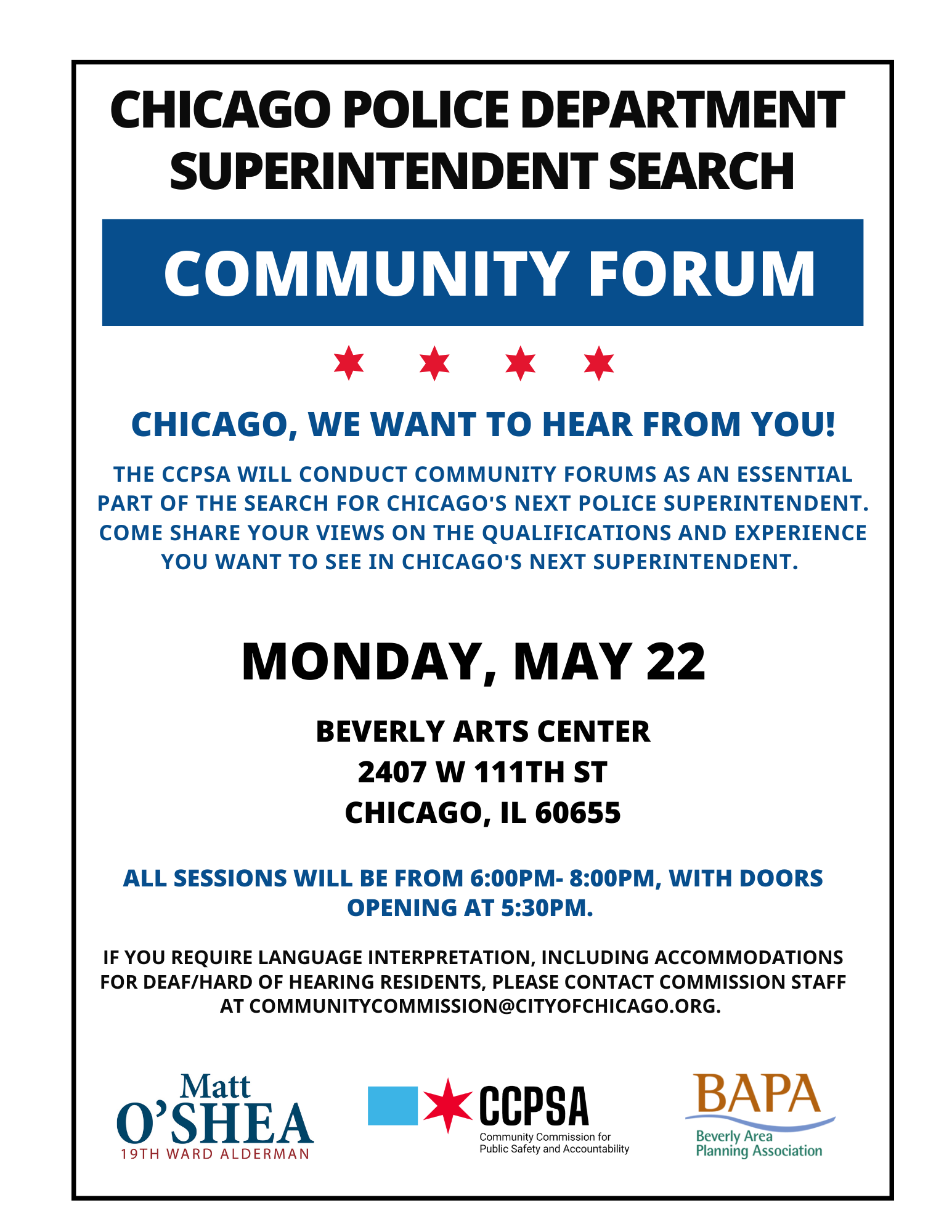 Superintendent Search Community Forum Beverly 5