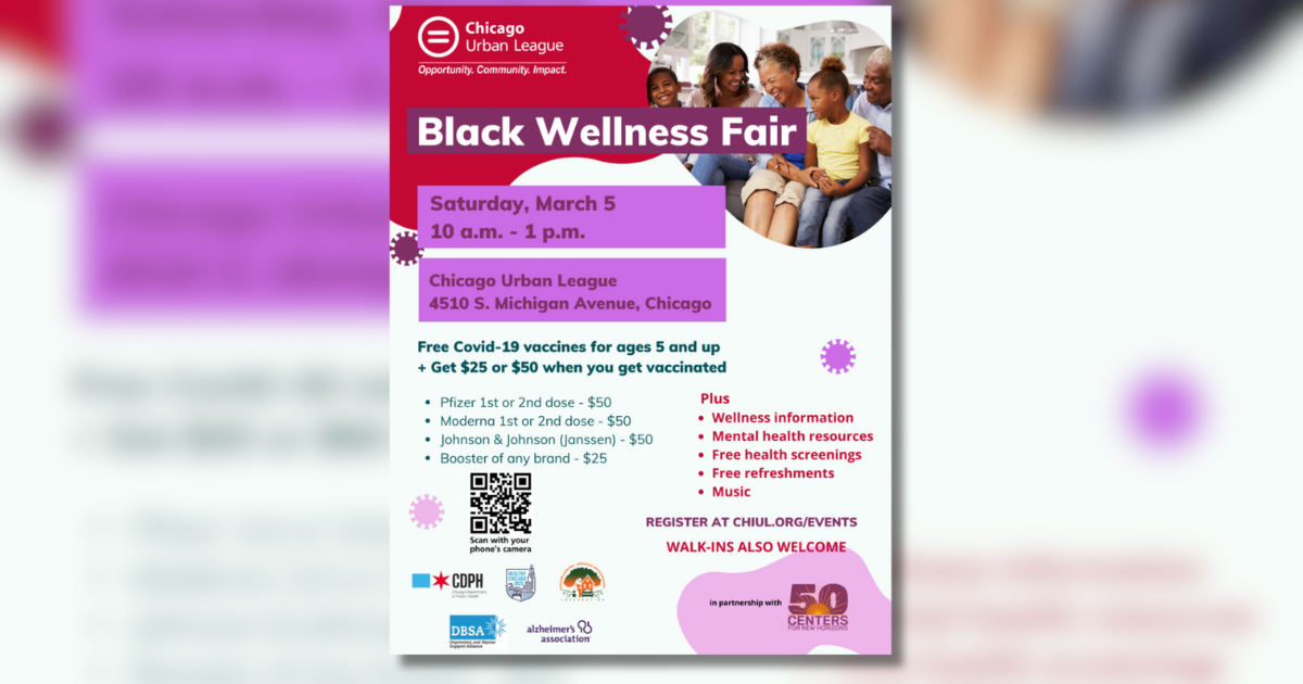 芝加哥城市联盟第三届黑人健康博览会将于2月24日回归