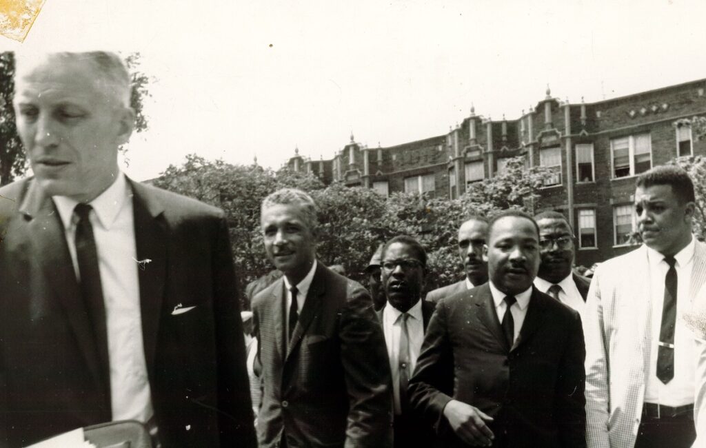 CAPTION PAGE 3 BOTTOM During a visit to Chicago