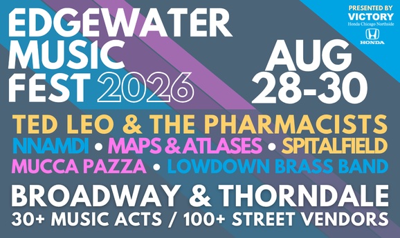 CHICAGO STYLE, Edgewater Music Fest Announces Full 2026 Chicago-Centric Music Lineup
