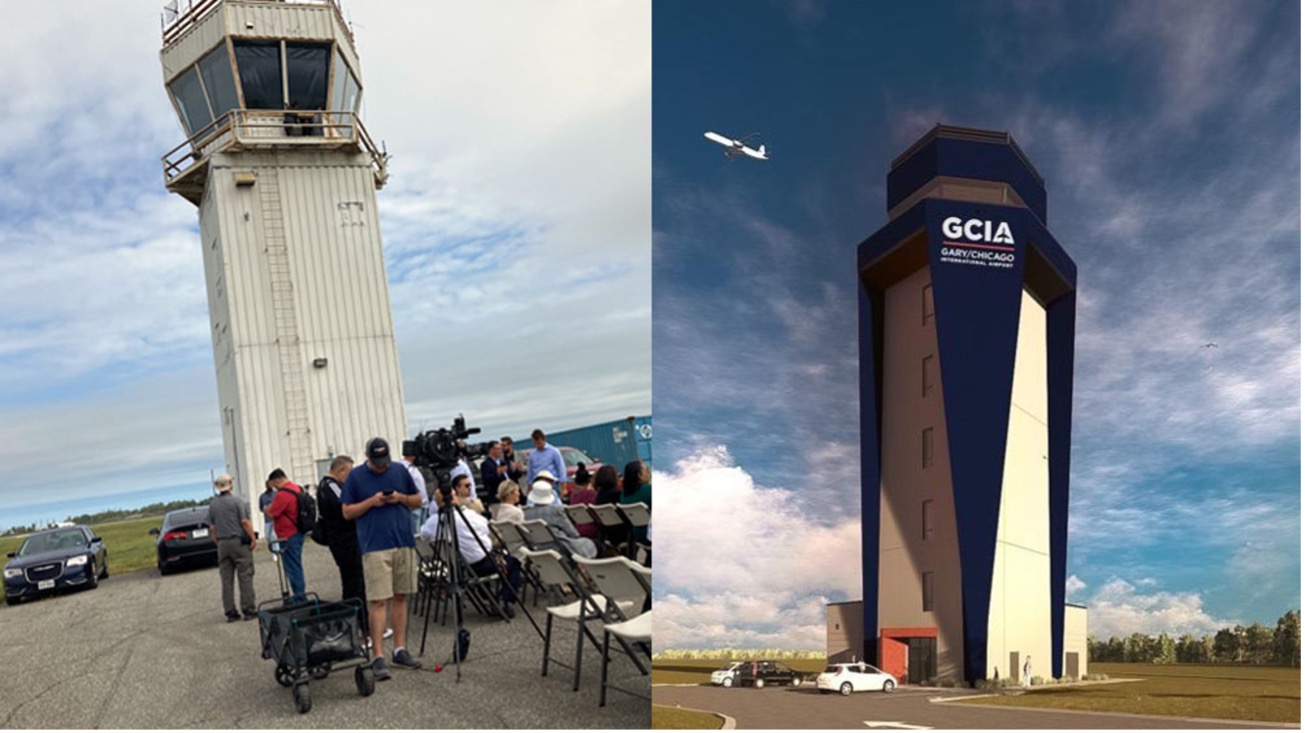 $18.3 million control tower marks Gary airport growth