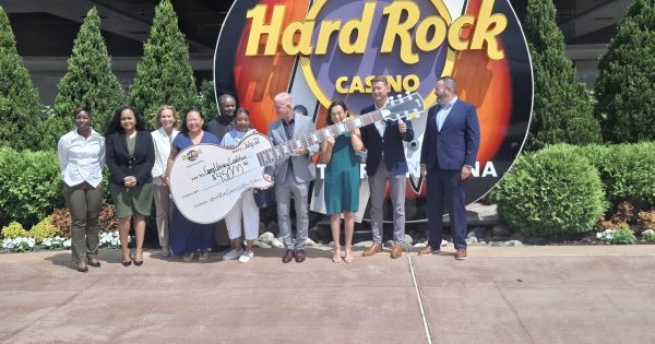 Pictured (left to right) are Shelice Tolbert, Crystal Melton, Christine Rury, Dr. Manisa Baker, Dr. Steve Simpson, Lori Johnson Kuykendall, Matt Schuffert, Carol Helton, Patrick Brown and Michael  Gaudreau.