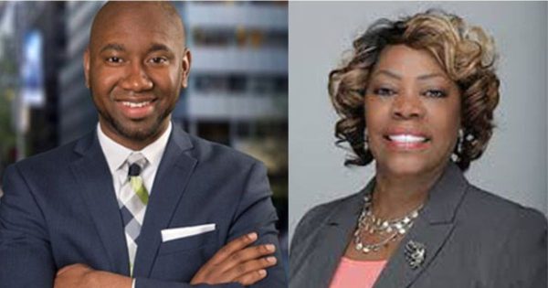 Dr. Terrell Robinson (left) and Dr. Vanessa Allen-McCloud (right)