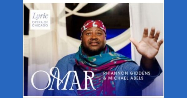 Tenor Issachah Savage portrays “Omar” at Lyric Opera.