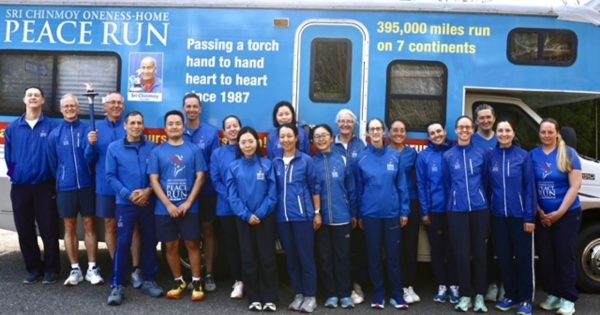 Representing seven countries, members of the Sri Chinmoy Oneness-Home Peace Run team are traveling across all 50 states during a four-month relay marking America's 250th anniversary. The team will visit Chicago July 22-24 to share its message that peace begins with the individual.